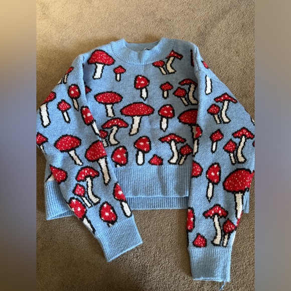 ZARA Mushroom sweater - Picture 2 of 3